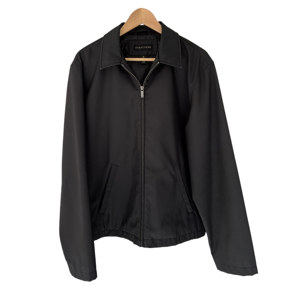 Men's Lightweight Jacket - Black - Medium / 40"-42"
